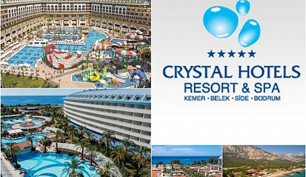 CRYSTAL HOTELS предлагают комфортный отдых на Анталийском побережье Турецкой Ривьеры!